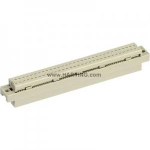 Image of Edge connector receptacle 09 03 264 6828 Total number of pins 64 No. o