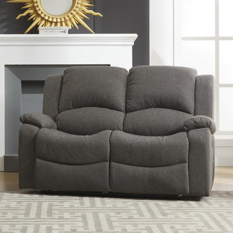 Image of Artemis Home Marldon 2 Seat Electric Reclining Sofa in Dark Grey Dark Grey Unisex
