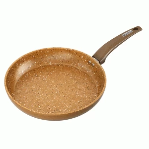 Image of Tower 28cm Cerastone Frying Pan - Gold