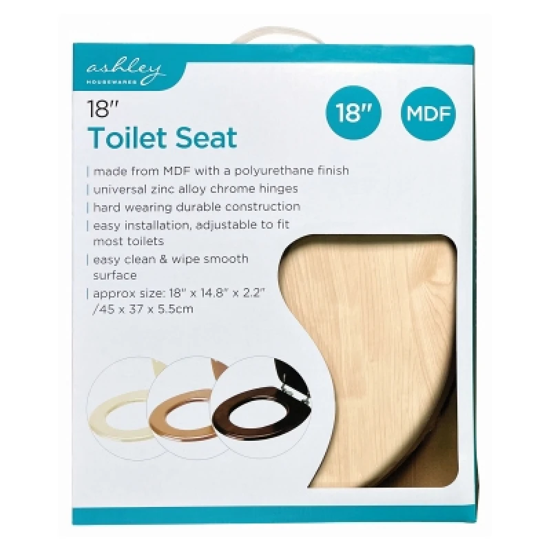 Image of Ashley 18" Toilet Seat - Pine