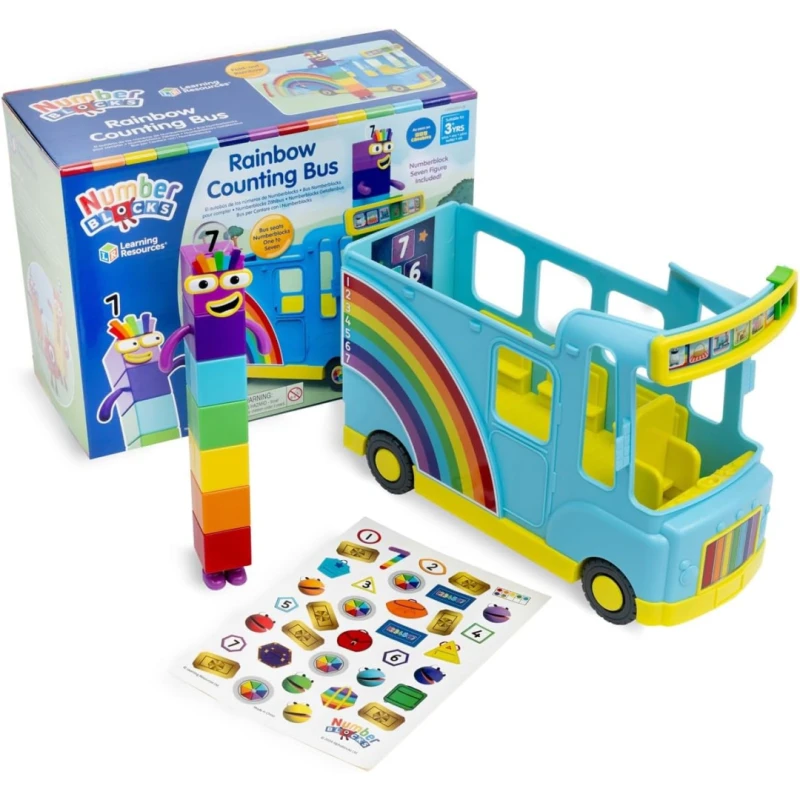 Image of Numberblocks Rainbow Counting Bus