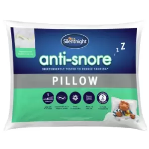 Image of Silentnight Anti-Snore Medium/ Soft Pillow