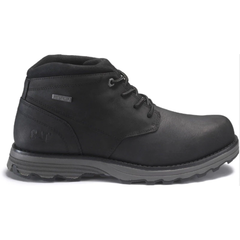 Image of Caterpillar Mens Elude Waterproof Chukka Boots BLACK male 7 (41)