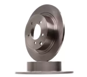 Image of RIDEX Brake disc 82B0640 Brake rotor,Brake discs PEUGEOT,HYUNDAI,CITROEN,4007 (VU_, VV_),4008 SUV,H-1 Cargo (TQ),C-CROSSER (EP_),ASX (GA_W_)