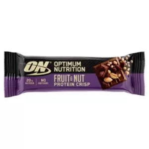 Image of ON Protein Crisp Bar 70g- Fruit and Nut - 1 Bodybuilding Warehouse Optimum Nutrition