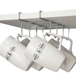 Image of Under Shelf Cabinet Mug Rack M&amp;W Small