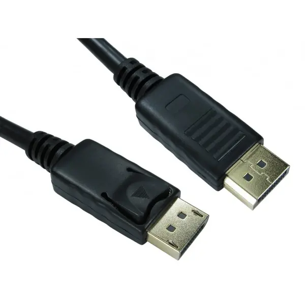 Image of Cables Direct 7m Locking DisplayPort Cable