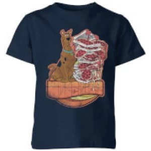 Image of Scooby Doo Munchies Kids T-Shirt - Navy - 9-10 Years