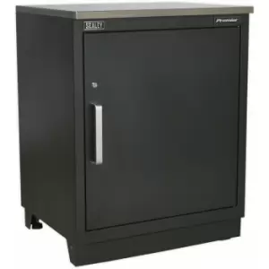 Image of 775mm Heavy Duty Modular Floor Cabinet - One Door - Steel - Adjustable Shelf
