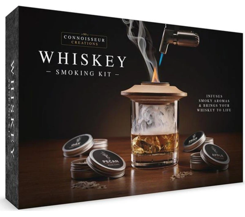 Image of MENKIND Whiskey Smoking Kit - Brown 5056327918936