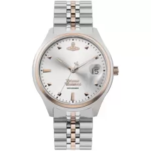Image of Vivienne Westwood Camberwell Quartz Silver Dial Stainless Steel Bracelet Ladies Watch VV261SLSR
