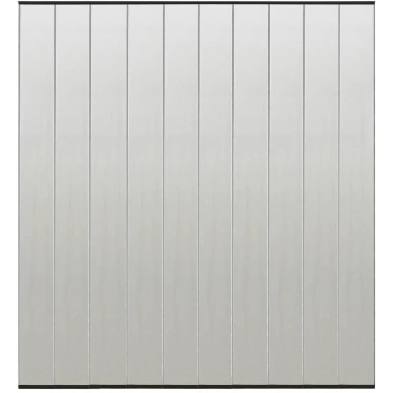 Image of VIDAXL Vidaxl - Insect Door Screen with 10 Piece Mesh Curtain Black 240x240cm 8720286167694