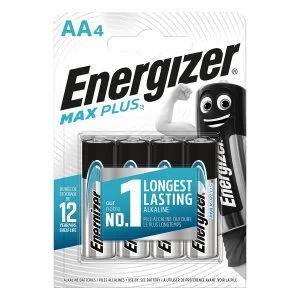 Image of Energizer Max Plus AA Batteries 4 Pack