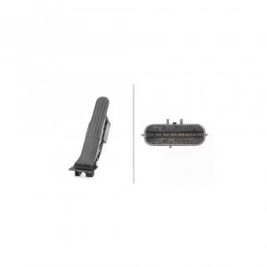 Image of Accelerator Pedal Position Sensor HELLA 6PV 011 039-701
