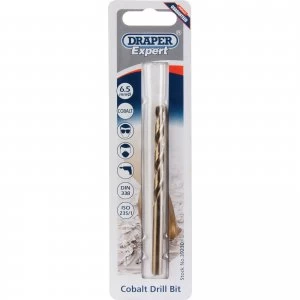 Image of Draper Expert HSS Cobalt Drill Bit 6.5mm Pack of 1