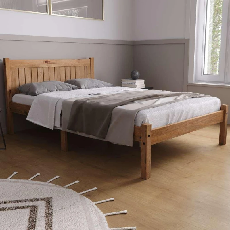 Image of Birlea Trent Bed Birlea in Brown Size: Single Brown Single Unisex 5056206633455