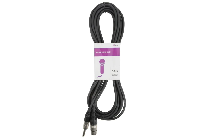 Image of Chord chord Essential Microphone Leads XLR Female - 6.3mm Mono Jack Plug 190.087UK
