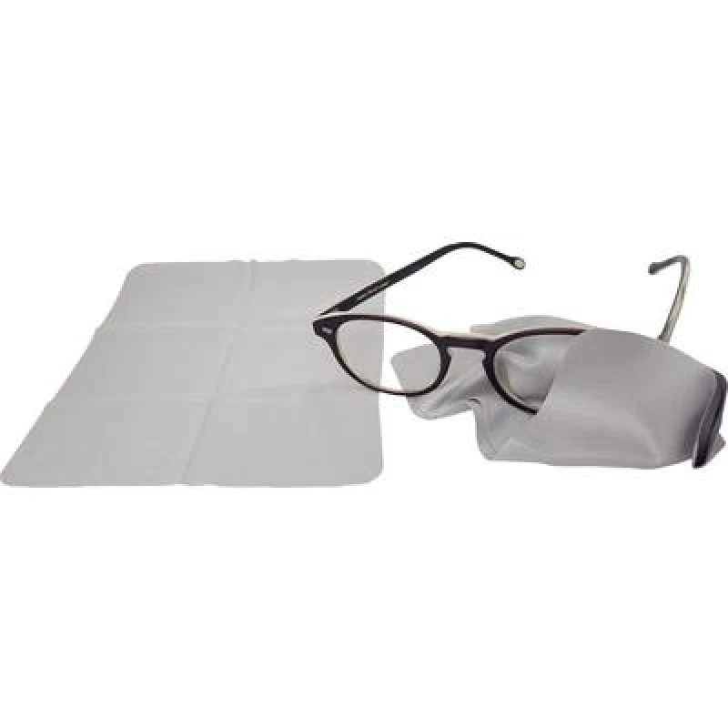 Image of Alcasa glasses anti-fog and cleaning cloth microfiber retail