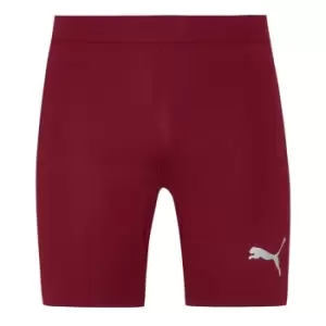 Image of Puma Liga Short Tights Mens - Red