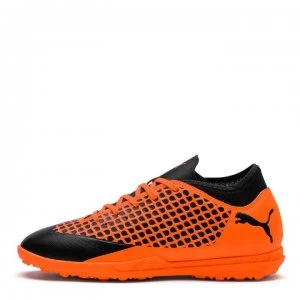 Image of Puma Future 2.4 Junior Astro Turf Trainers - Orange/Black
