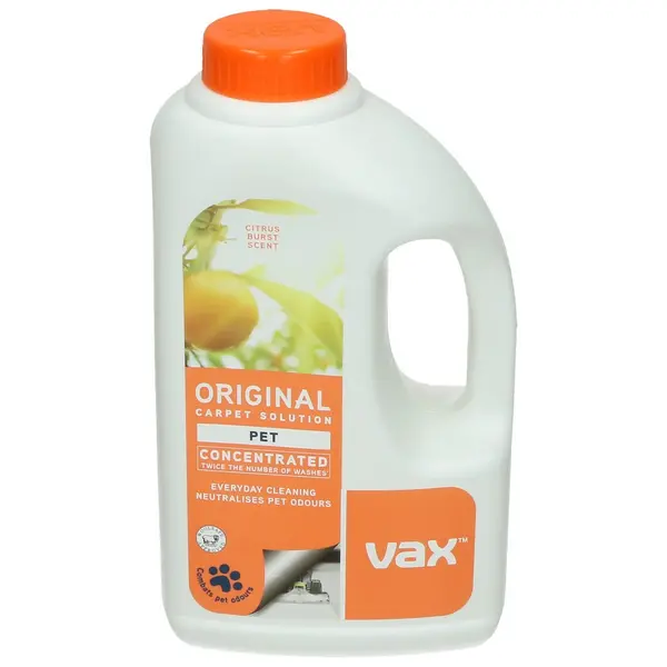 Image of Vax Original Pet Concentrated Carpet Cleaning Solution 1L