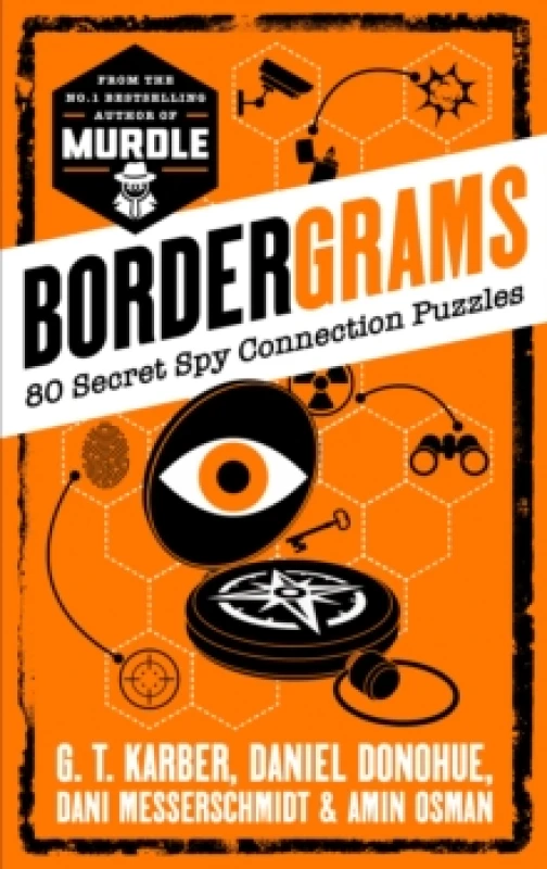 Image of Bordergrams: FROM THE NO. 1 BESTSELLING AUTHOR OF MURDLE : 80 Secret Spy Connection Puzzles Paperback / softback
