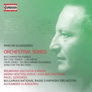 Image of Pancho Vladigerov Orchestral Songs by Pancho Vladigerov CD Album