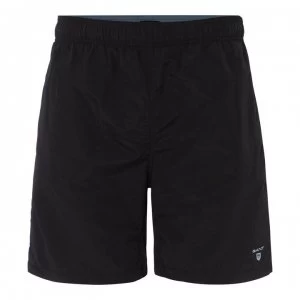 Image of Gant Long Cut Swm Shorts - Black