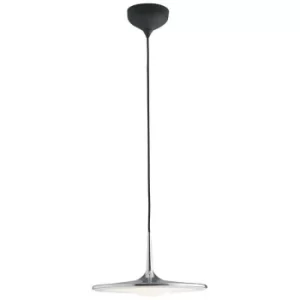 Image of Fan Europe IKON LED Uplighter Floor Lamp Chrome 2880lm 4000K Dimmable 42.2x23cm