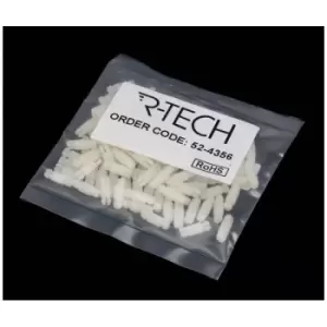 Image of R-TECH 524356 Miniature Snap-Fit Nylon PCB Supports 6.3mm - Pack O...
