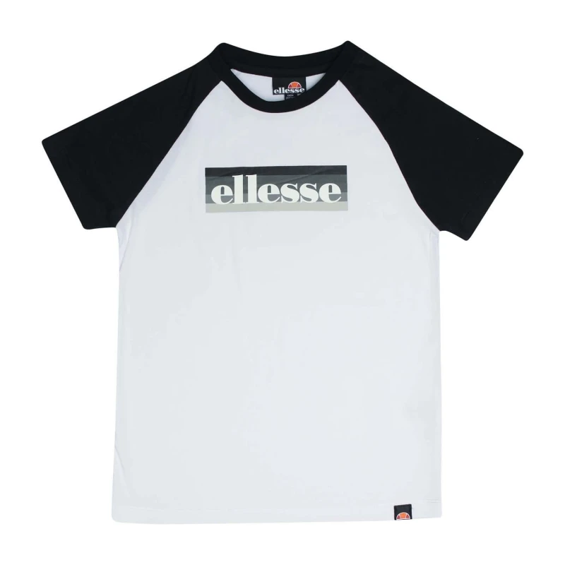 Image of Ellesse Vescinti T-Shirt - White White 9 - 10 Years