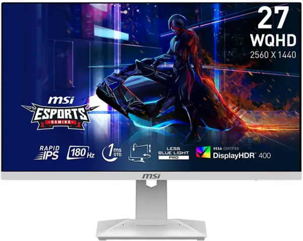 Image of MSI MAG 27" 274QRFW Quad HD IPS Gaming LCD Monitor