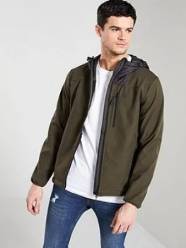Image of Jack Wolfskin Sky Point Hoodie - Khaki Size M Men