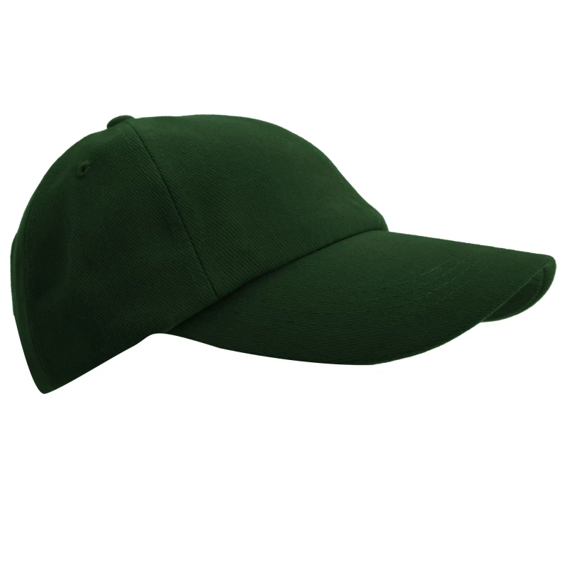 Image of Result Result Men Low Profile Heavy Brushed Cotton Baseball Cap Pack of 2 in Green Green One Size Male 5059269084554