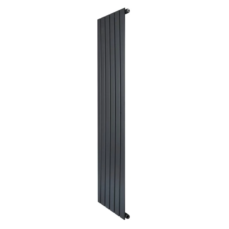 Image of Monstershop Flat Single Column Radiator - 1600 x 420mm - Anthracite Grey Grey Unisex