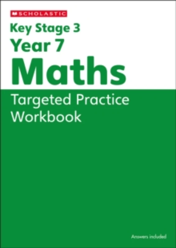 Image of KS3 Year 7 Maths Targeted Practice Workbook Paperback / softback