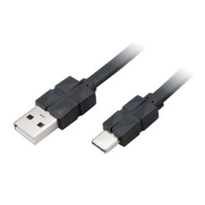 Image of Akasa PROSLIM USB 2.0 Type-C to Type-A Charging & Sync cable 30cm