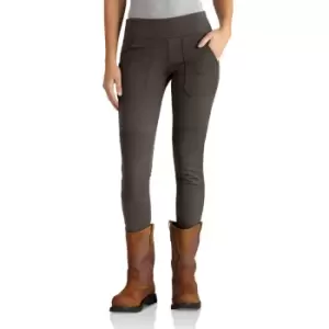 Image of Carhartt Womens 102482 Force Utility Durable Fitted Leggings S - Waist 28-29' (71-74cm), Inside Leg 31-32'
