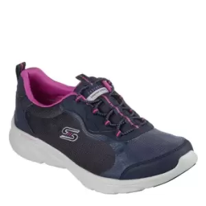 Image of Skechers Dlux Comfort Trainers Ladies - Blue