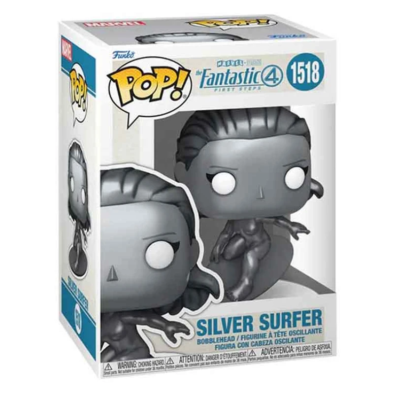 Image of AJ Toys & Books Funko Pop Marvel: Fantastic Four S1 - Silver Surfer
