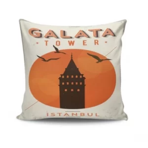 Image of NKRLNT-020 Multicolor Cushion