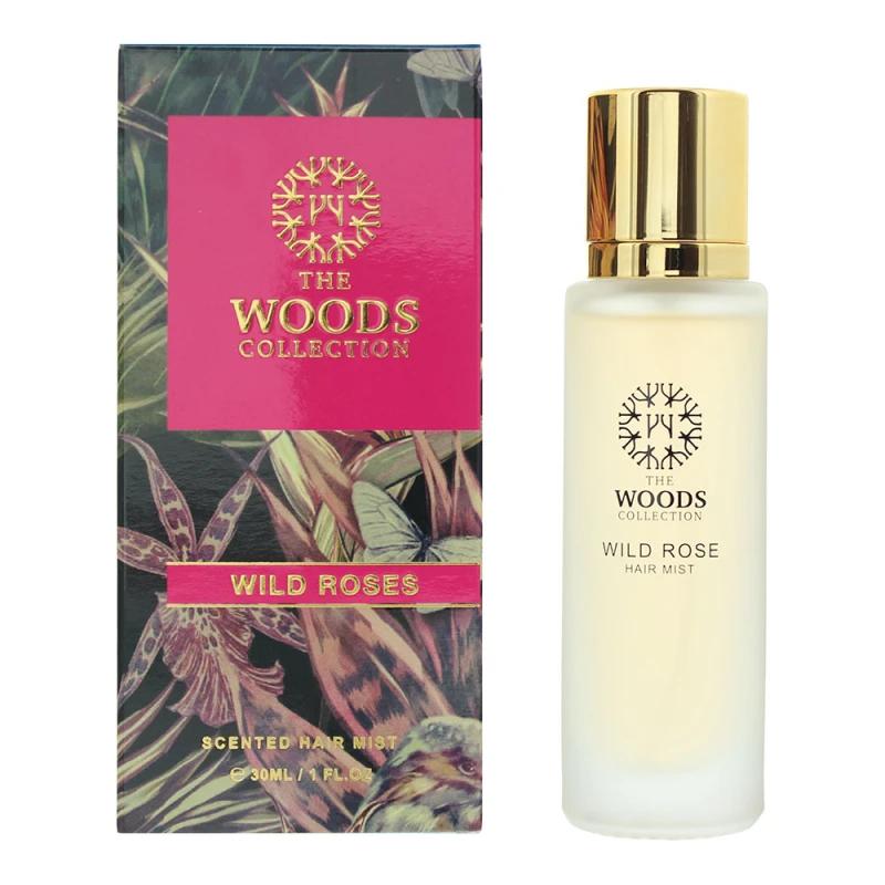 Image of The Woods Collection Wild Rose Hair Mist 30ml