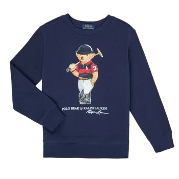 Image of Polo Ralph Lauren WHANIKA boys's Childrens sweatshirt in Blue - Sizes 6 years