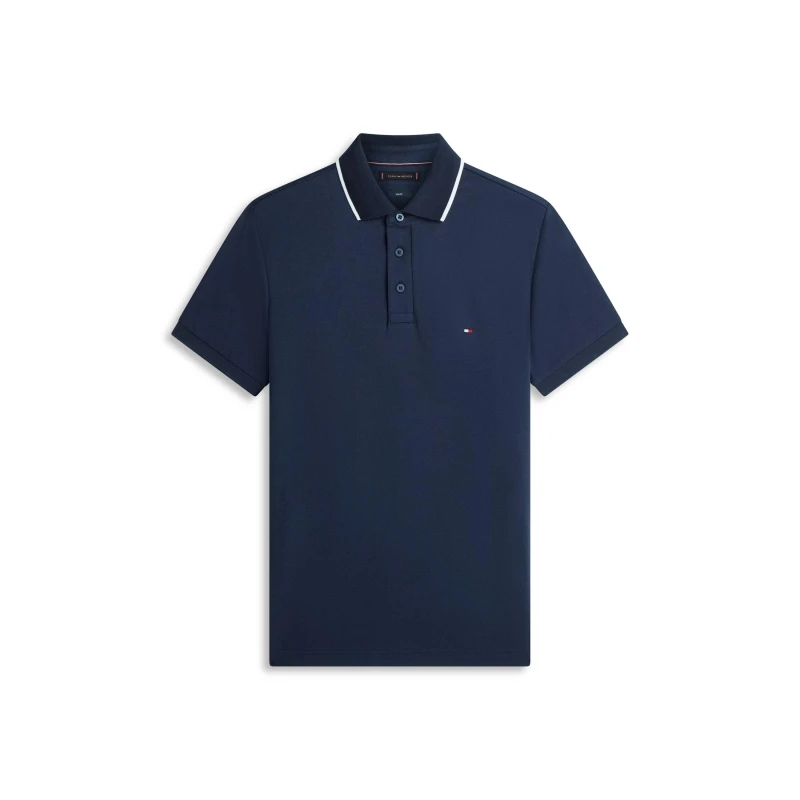 Image of Tommy Hilfiger Tommy DC Liquid Polo Sn62 Desert Sky male S