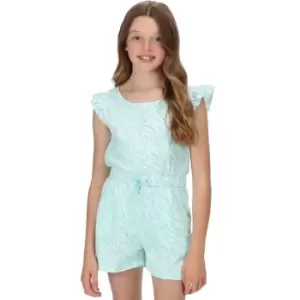 Image of Regatta Girls Dasie Coolweave Cotton Jersey Sun Dress 3-4 Years - Waist 53-54cm
