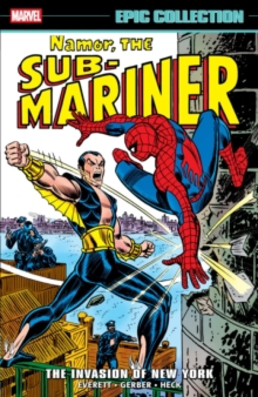 Image of Namor The Sub-Mariner Epic Collection: The Invasion Of New York Paperback / softback