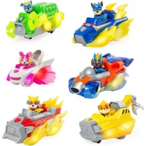 Image of Paw Patrol Mighty Pups Charged Up Deluxe Vehicle (1 At Random)
