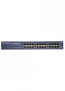 Image of Netgear JGS524 ProSafe 24 Port Gigabit Ethernet Desktop Switch