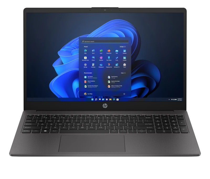 Image of HP 255 G10 AMD Ryzen 3 7330U 15.6" Full HD Laptop, 8GB RAM, 256GB SSD, Windows 11 Home - Black (B39RBAT) B39RBAT