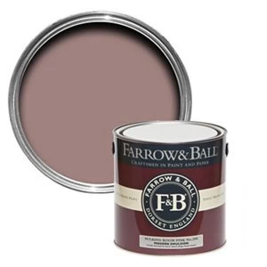 Image of Farrow & Ball Modern Sulking room pink No. 295 Matt Emulsion Paint 2.5L